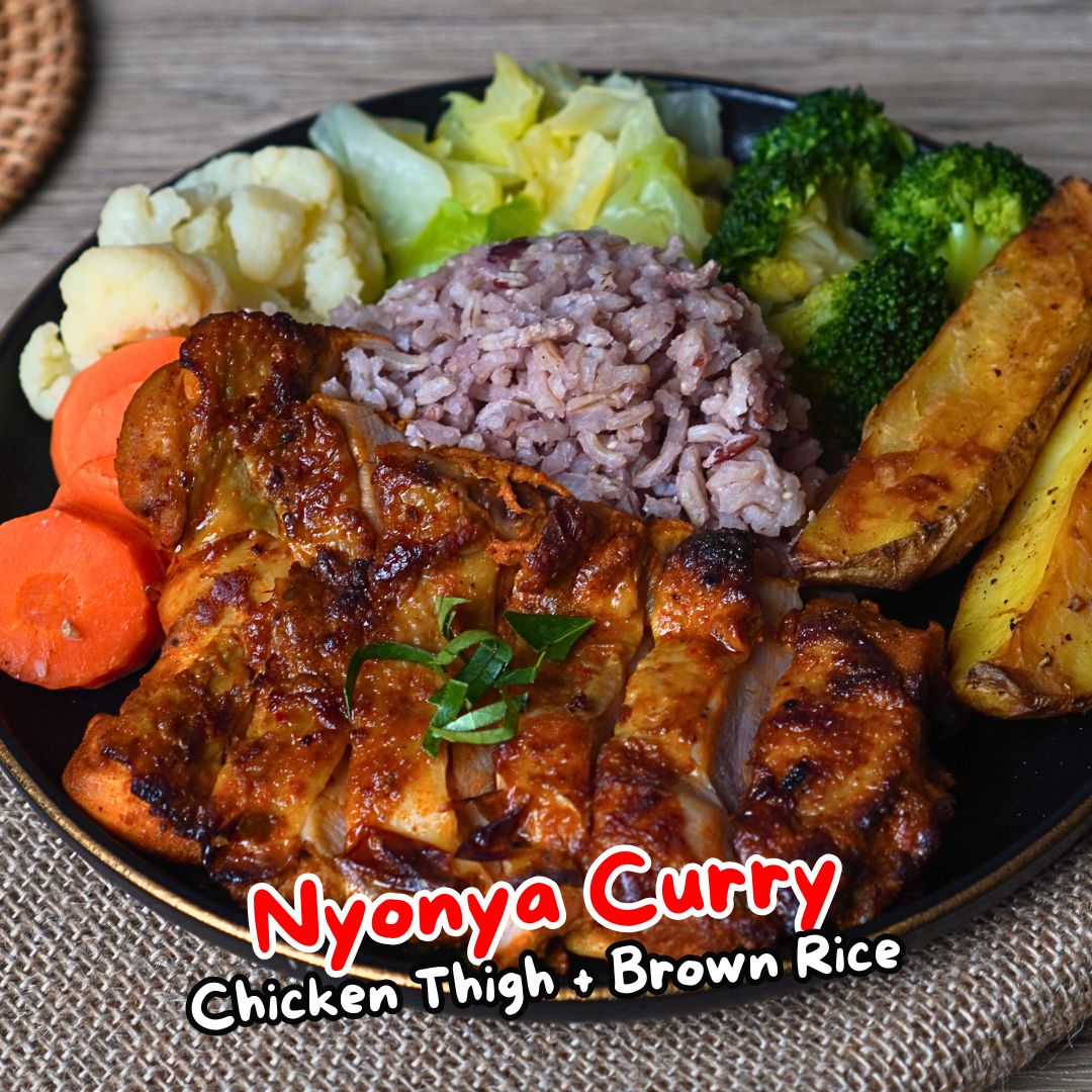 (Muscle Gain) Nyonya Curry Chicken Thigh 450g