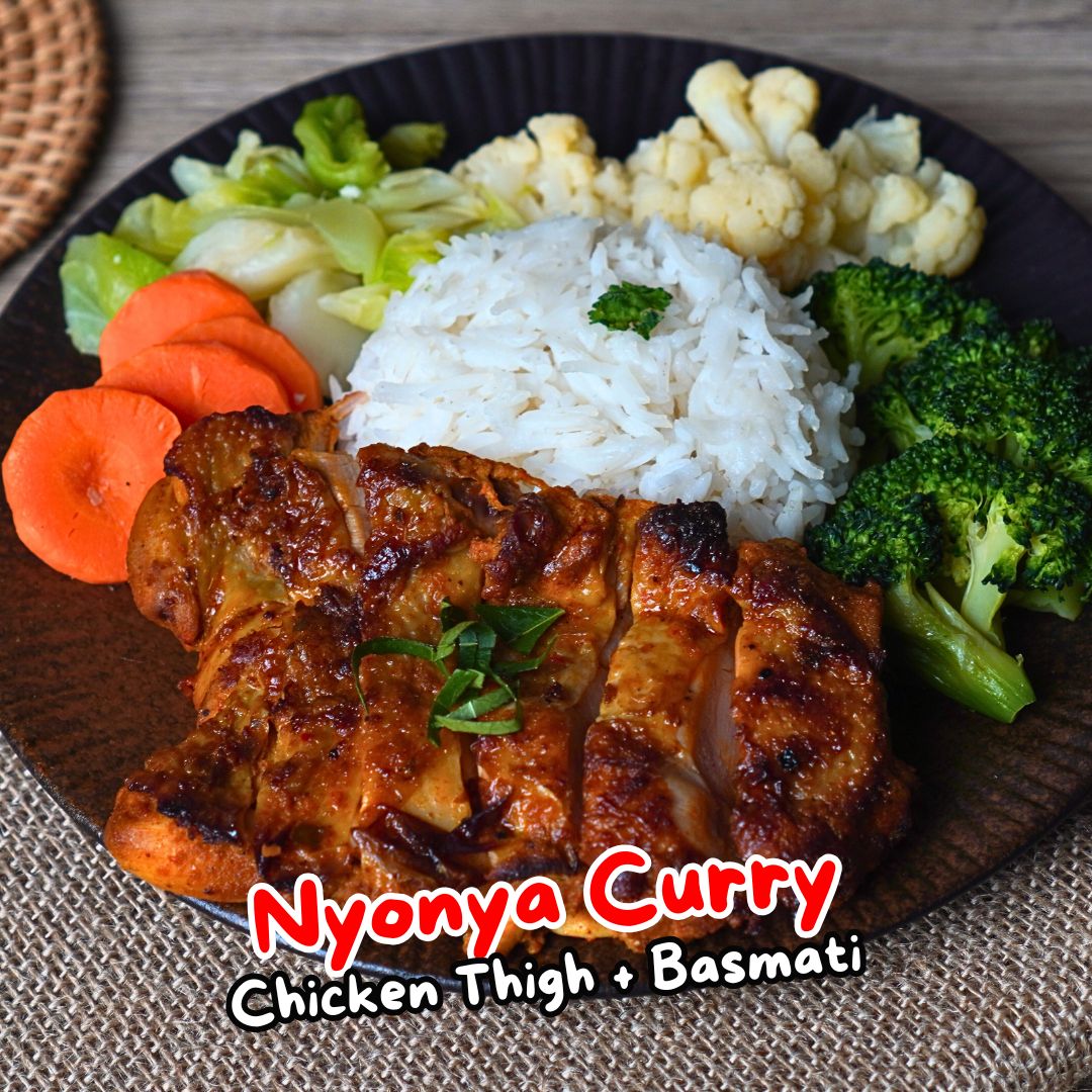 (Muscle Gain) Nyonya Curry Chicken Thigh 450g