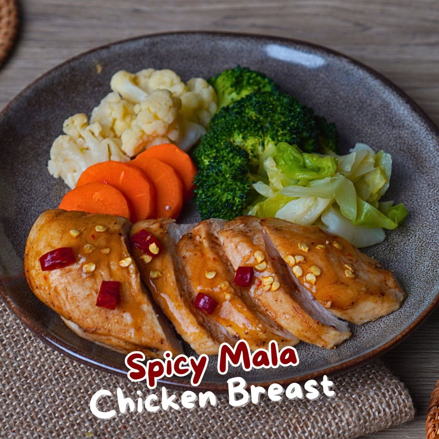 (Weight Loss) Spicy Mala Chicken Breast