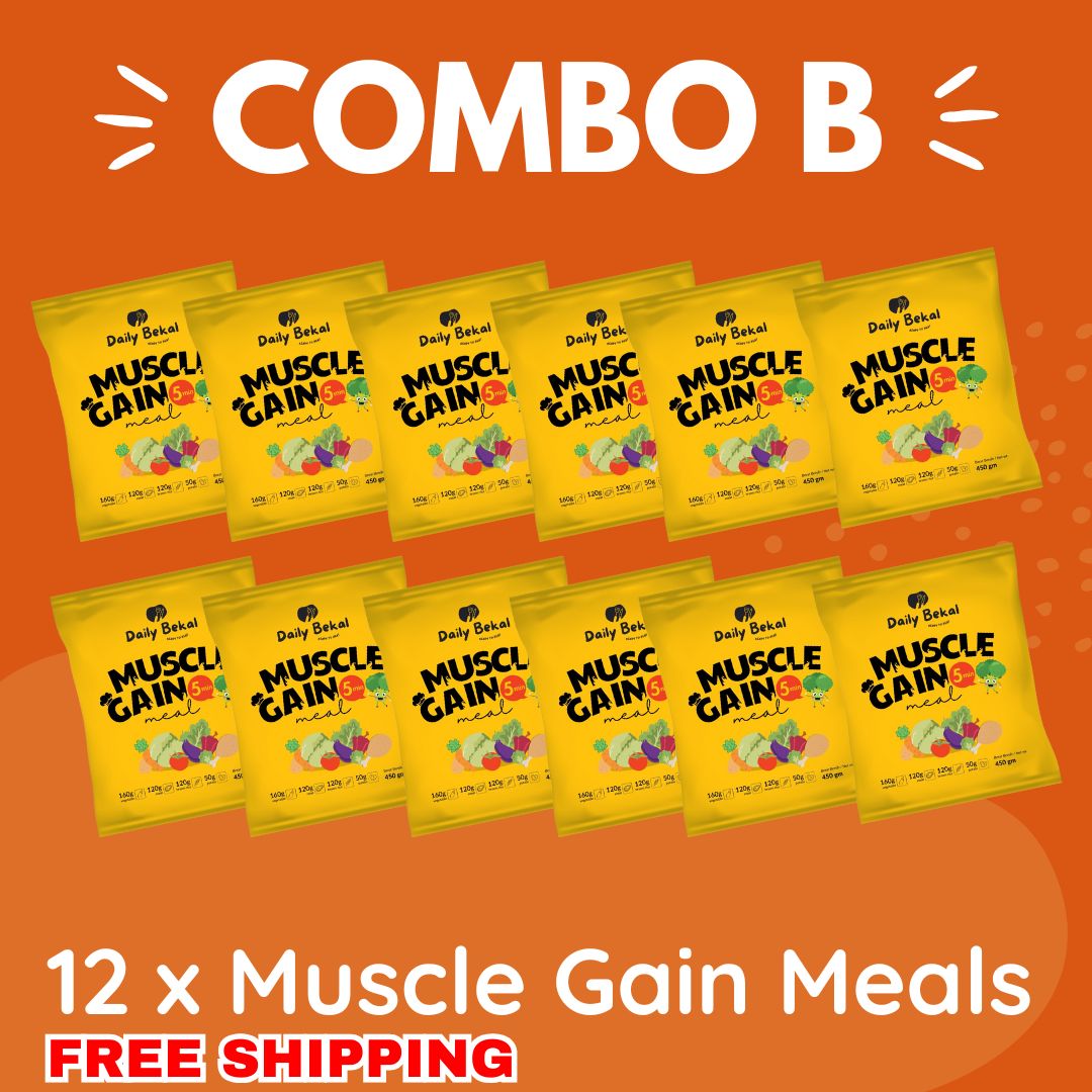 Muscle Gain COMBO B - 12 meals