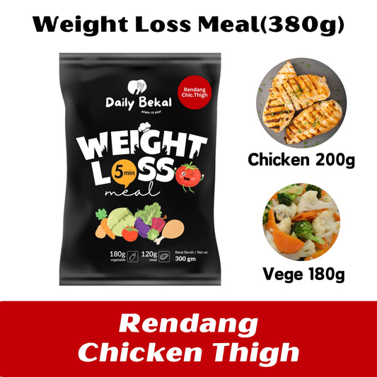 (Weight Loss) Rendang Chicken Thigh 380g