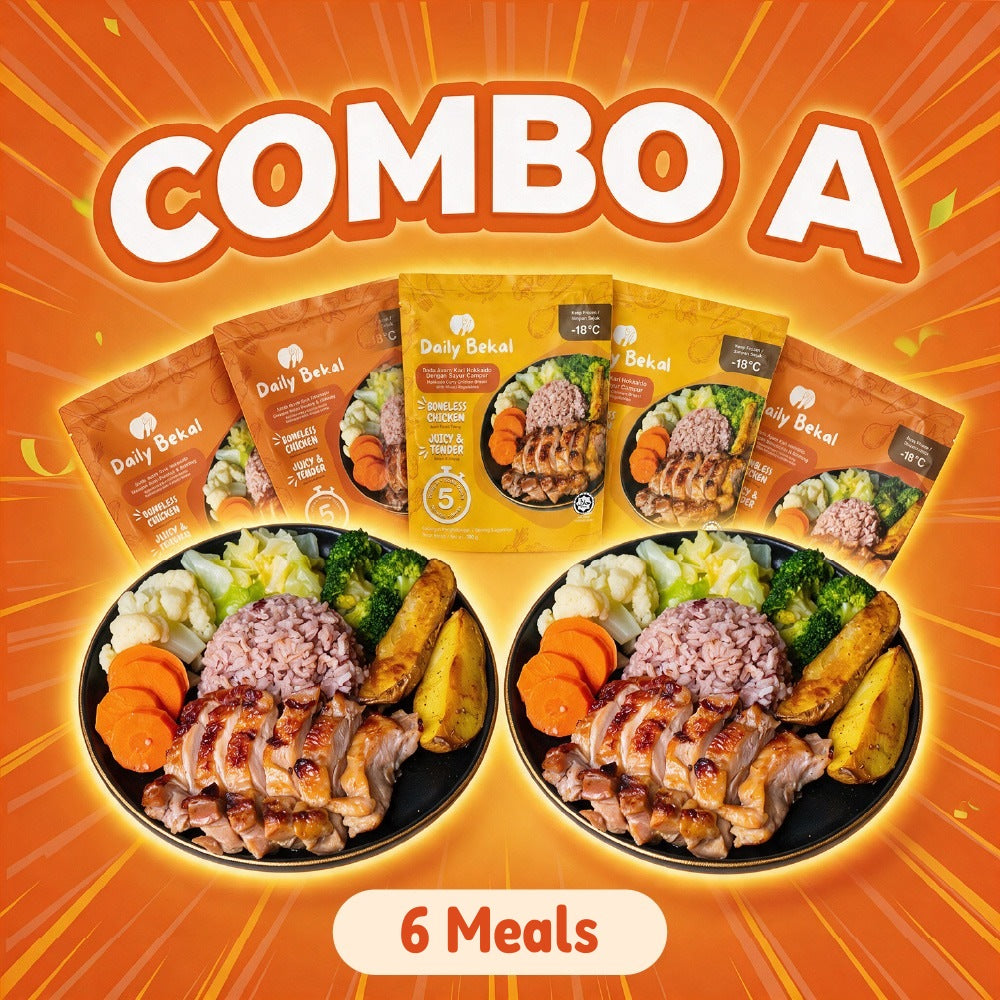 Combo A · 6 Hidangan